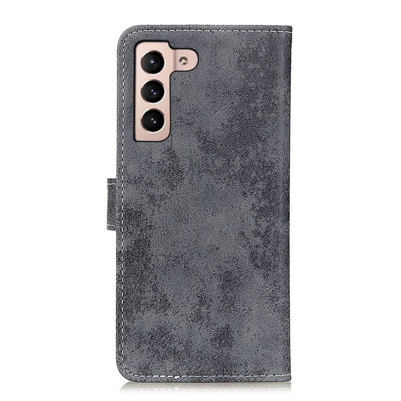 Nahkakotelo Samsung Galaxy S22 Plus 5G Vintage Leather Effect