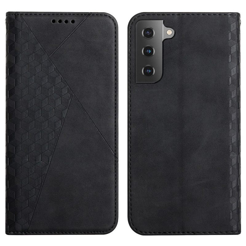 Puhelinkuoret Samsung Galaxy S22 Plus 5G Kotelot Flip Style Diamond Texture Leather