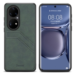 Case Huawei P50 Pro Denior Double Slot Korttikotelo