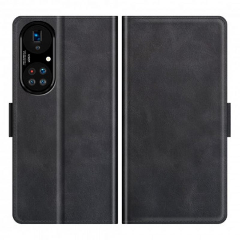 Kotelot Huawei P50 Pro Style Nahkasuunnittelu