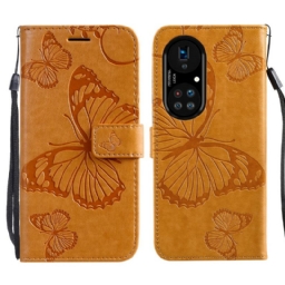 Kotelot Huawei P50 Pro Suojaketju Kuori Giant Thong Butterflies