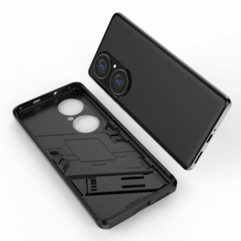 Kuori Huawei P50 Pro Irrotettava Kaksiasentoinen Handsfree-jalusta