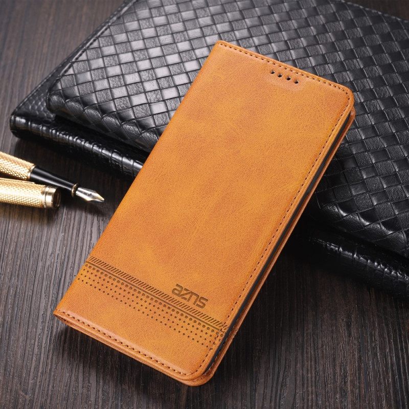 Puhelinkuoret Huawei P50 Pro Kotelot Flip Style Leather Azns