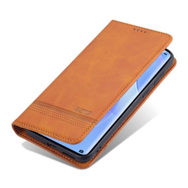 Puhelinkuoret Huawei P50 Pro Kotelot Flip Style Leather Azns