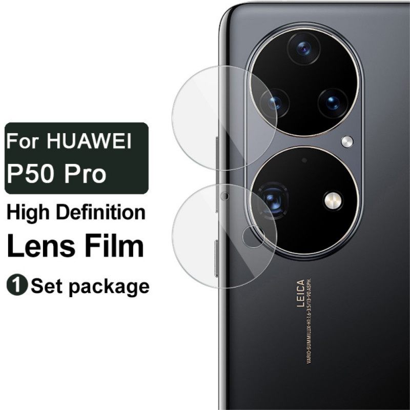 Suojaava Karkaistu Lasilinssi Huawei P50 Pro Imakille