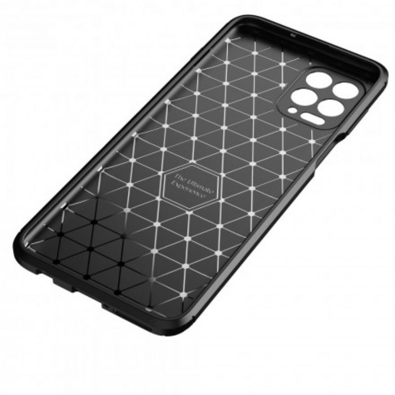 Case Moto G100 Joustava Hiilikuiturakenne