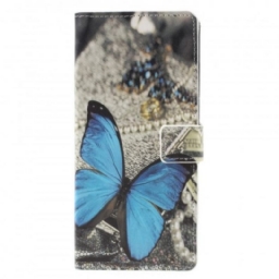 Kotelot Samsung Galaxy A9 Blue Butterfly