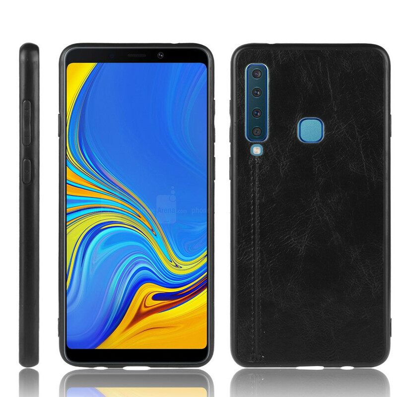 Kuori Samsung Galaxy A9 Couture Nahkaefekti