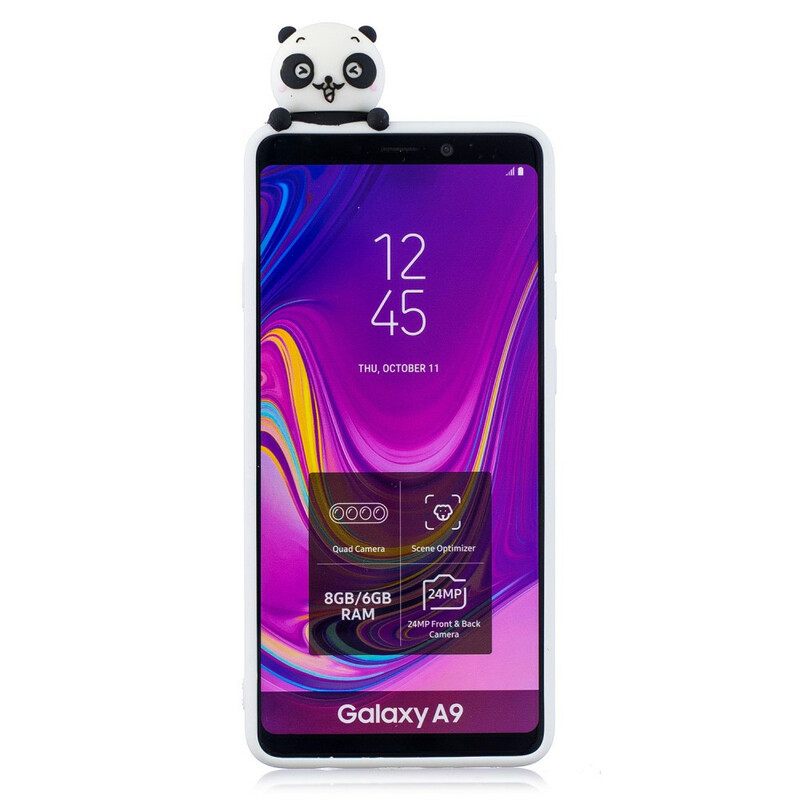 Kuori Samsung Galaxy A9 Super Panda 3d