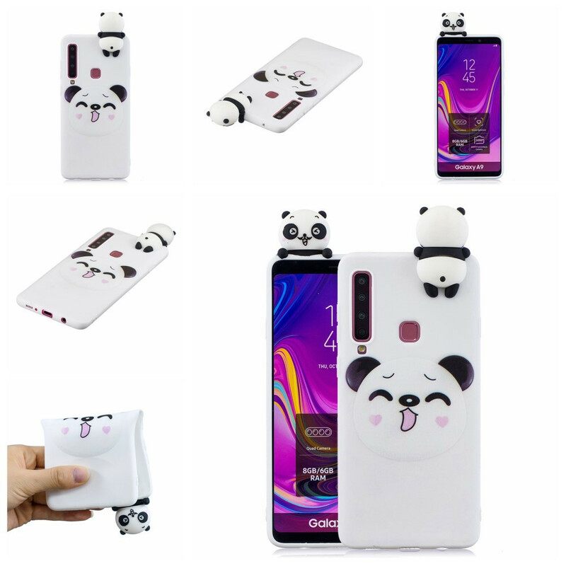 Kuori Samsung Galaxy A9 Super Panda 3d