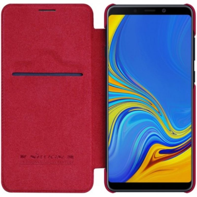 Puhelinkuoret Samsung Galaxy A9 Kotelot Flip Nillkin Qin Sarja