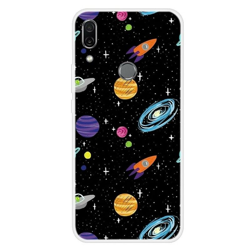 Case Huawei P Smart Z / Honor 9X Planet Galaxy