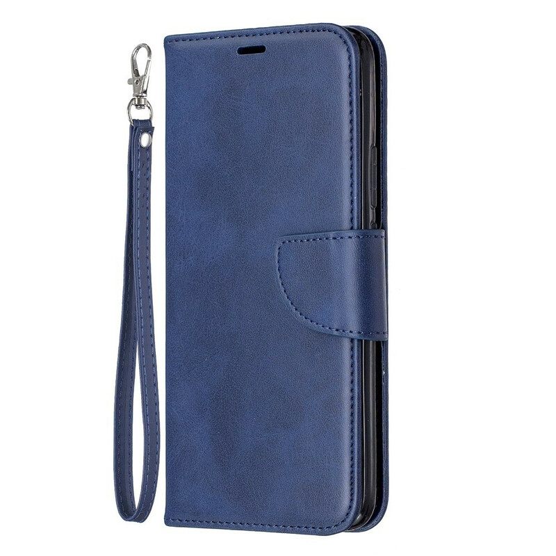 Kotelot Huawei P Smart Z / Honor 9X Suojaketju Kuori Premium Leather Look Strap