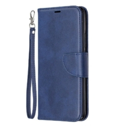 Kotelot Huawei P Smart Z / Honor 9X Suojaketju Kuori Premium Leather Look Strap