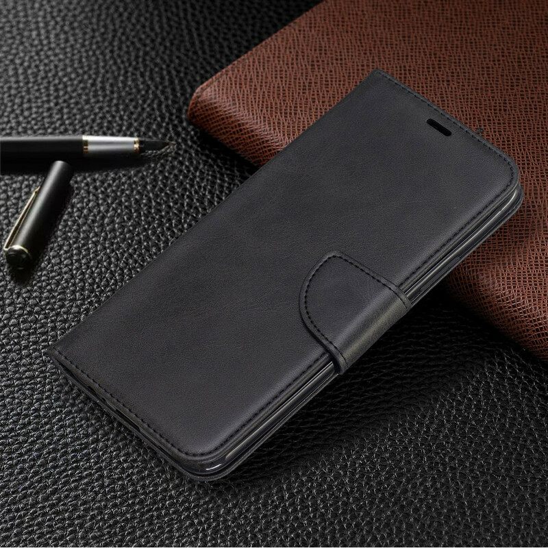 Kotelot Huawei P Smart Z / Honor 9X Suojaketju Kuori Premium Leather Look Strap