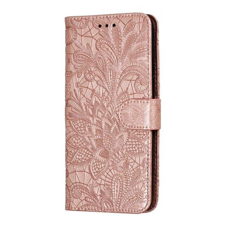 Kotelot Huawei P Smart Z / Honor 9X Suojaketju Kuori Tribal Strap Flowers