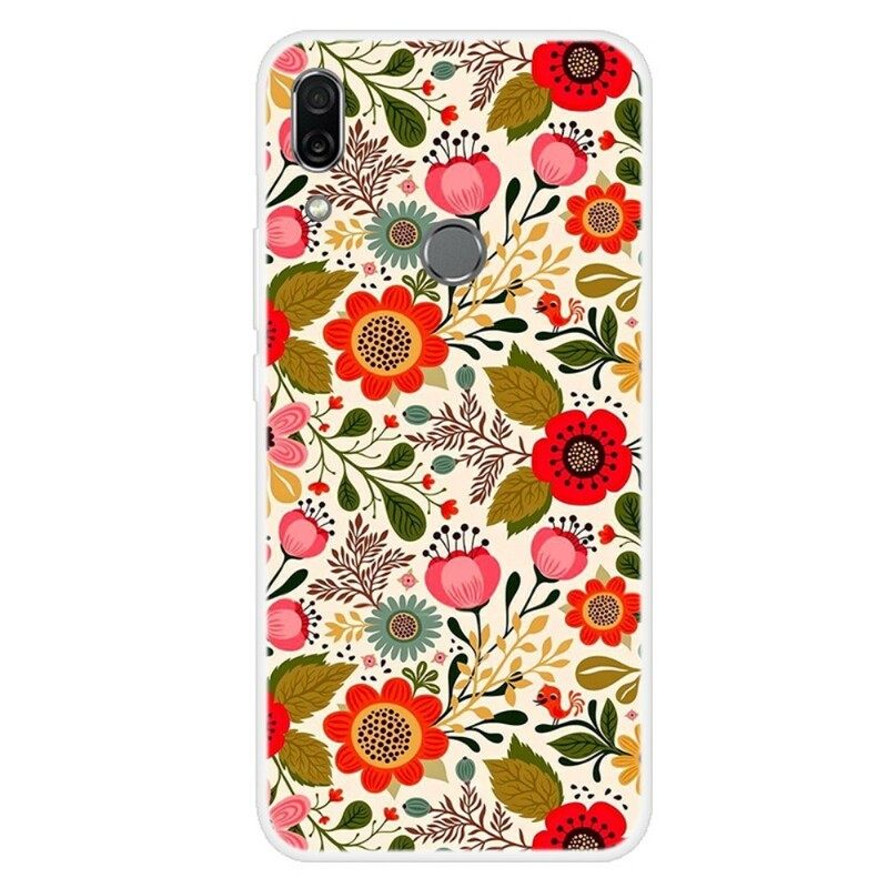 Kuori Huawei P Smart Z / Honor 9X Floral Tapestry