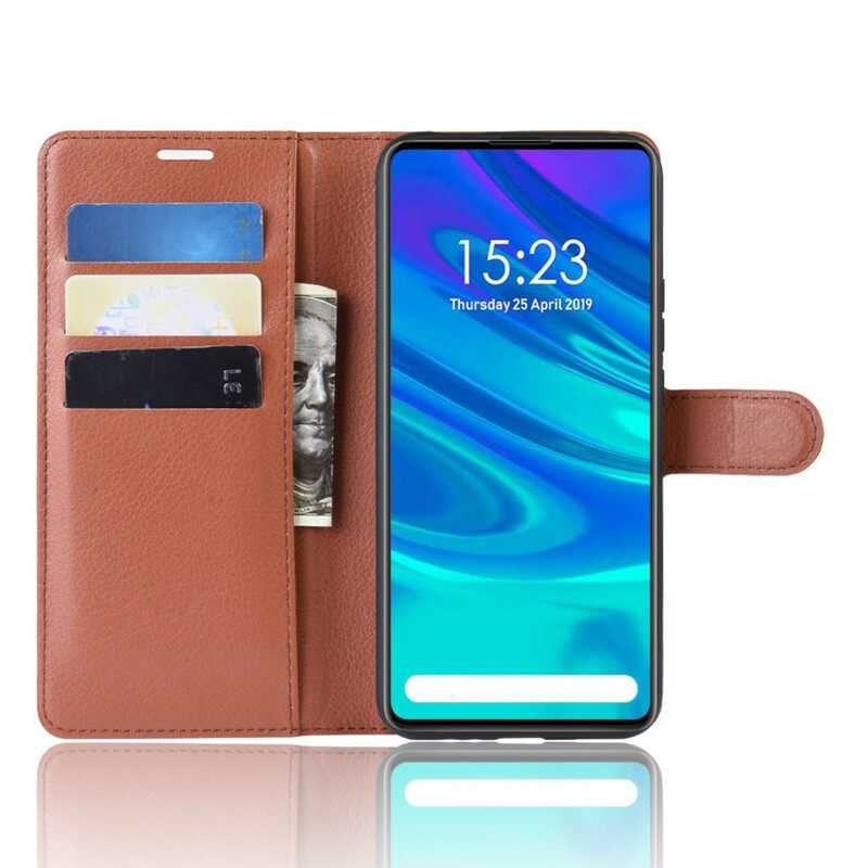 Nahkakotelo Huawei P Smart Z / Honor 9X Classic Faux Leather