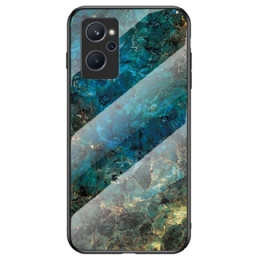 Case Realme 9i Tempered Glass Marble Colors