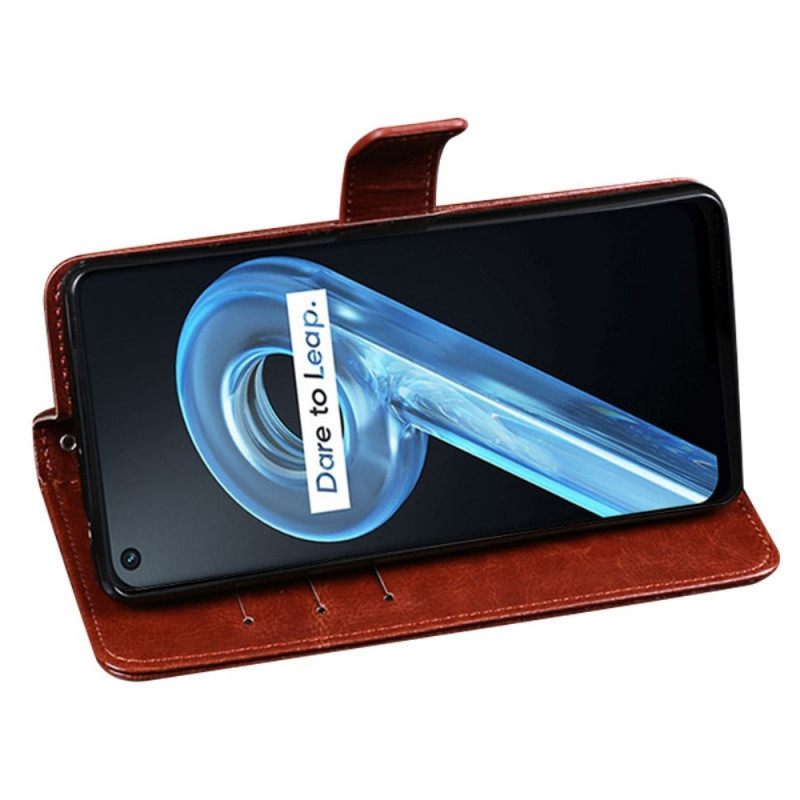 Flip Case Realme 9i Idewei Keinonahka