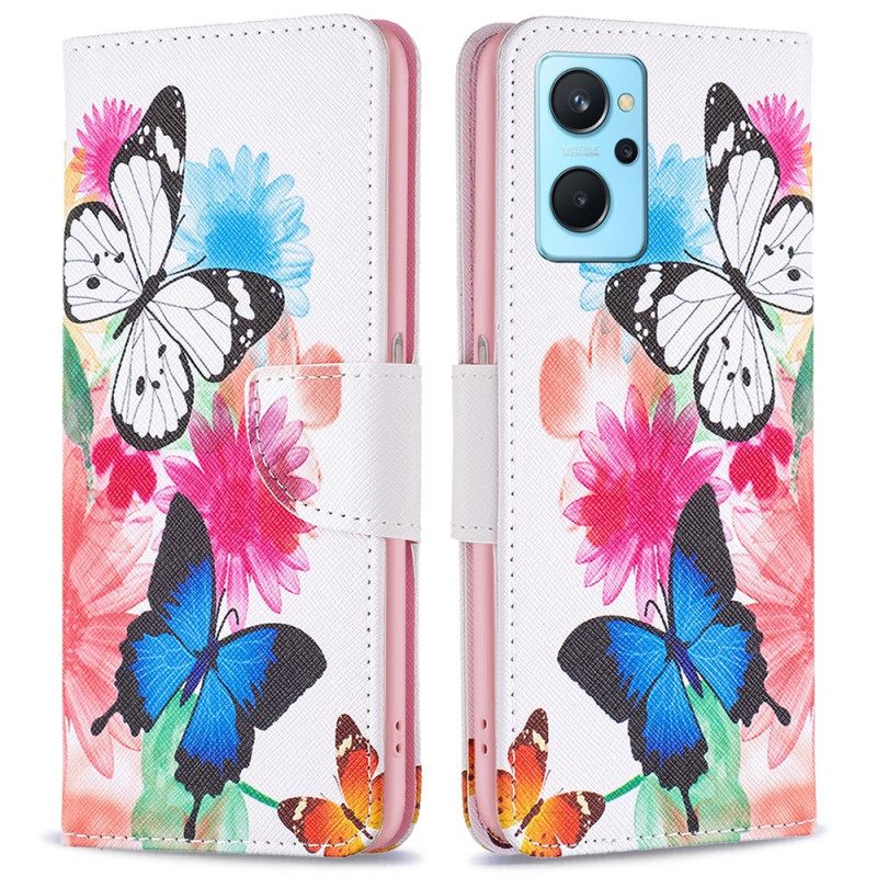 Flip Case Realme 9i Perhoset