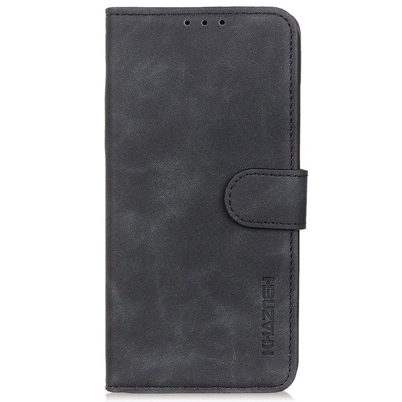 Flip Case Realme 9i Vintage Leather Effect Khazneh