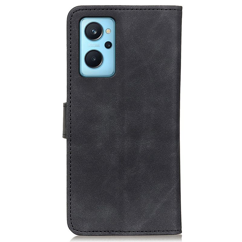 Flip Case Realme 9i Vintage Leather Effect Khazneh