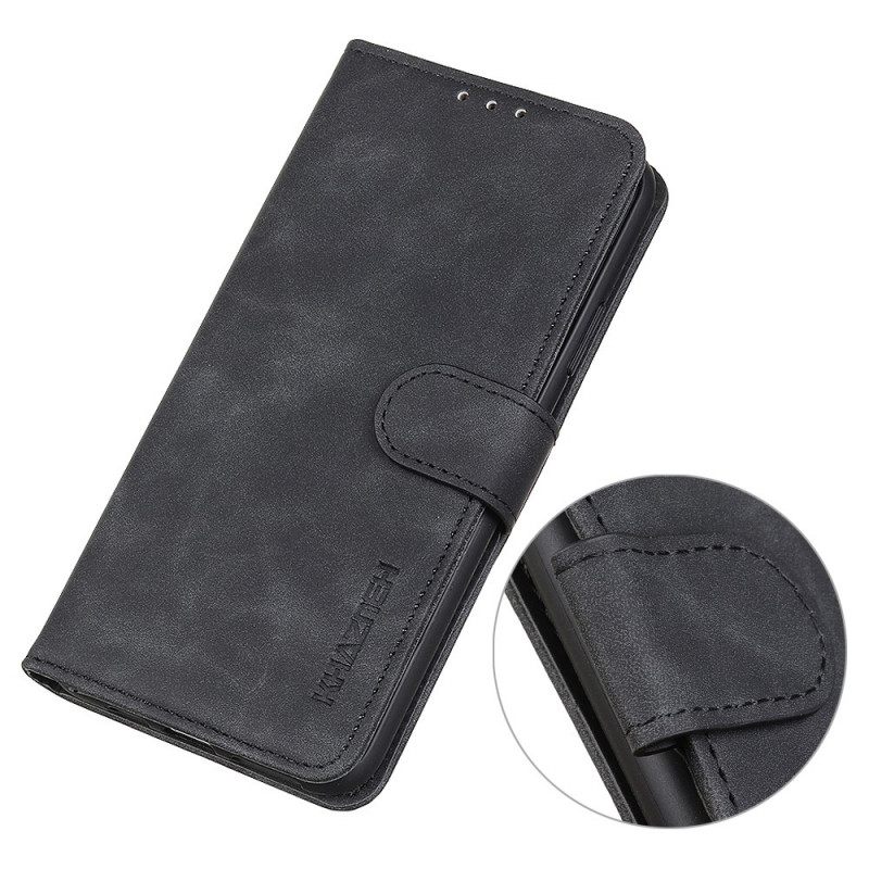 Flip Case Realme 9i Vintage Leather Effect Khazneh