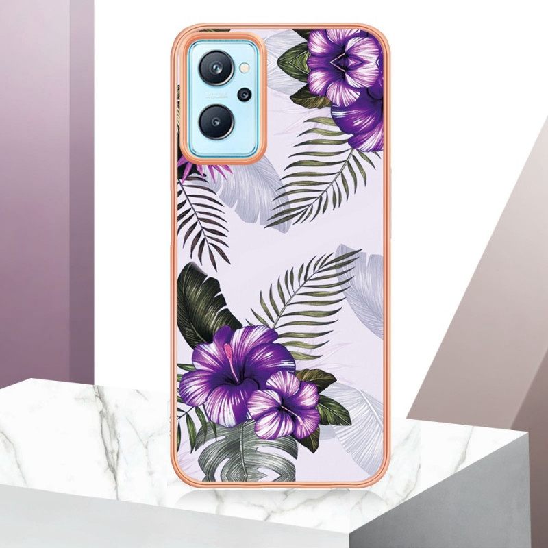 Kuori Realme 9i Mini Purple Flowers