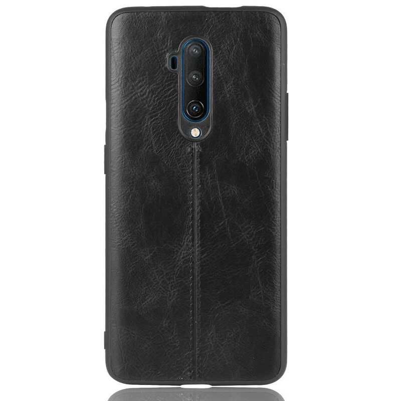 Kuori OnePlus 7T Pro Couture Nahkaefekti