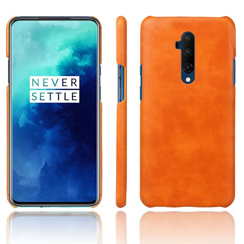 Kuori OnePlus 7T Pro Ksq Nahkaefekti