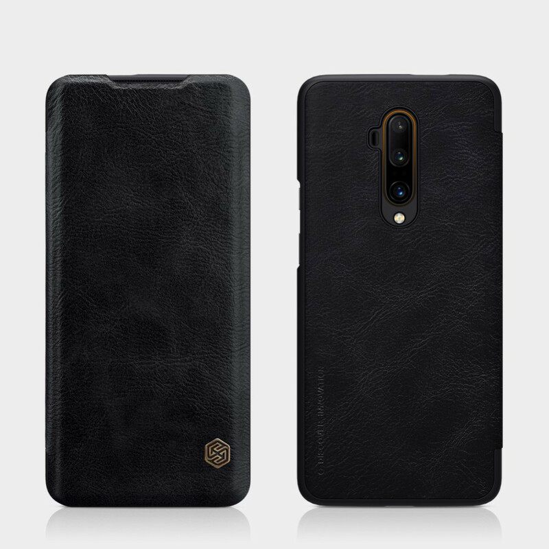 Puhelinkuoret OnePlus 7T Pro Kotelot Flip Nillkin Qin Sarja