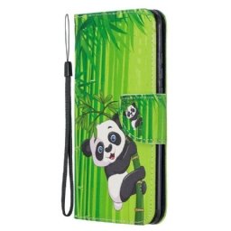 Kotelot Honor 20 Lite / 20e Suojaketju Kuori Panda Bambuhihnalla