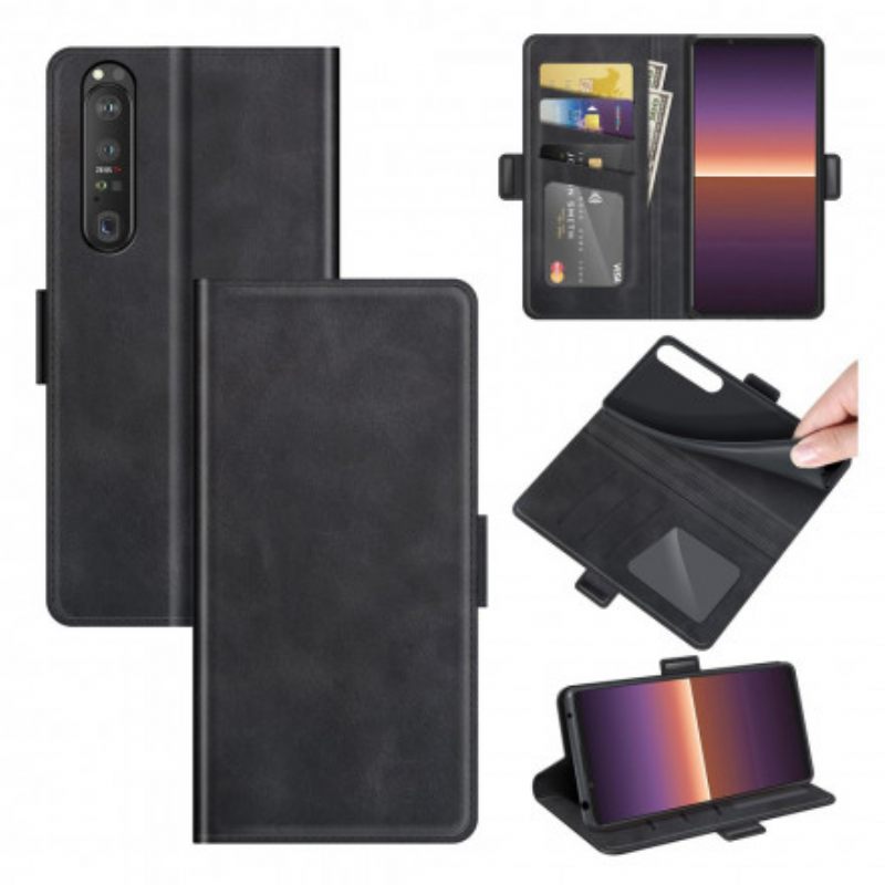 Flip Case Sony Xperia 1 III Kotelot Flip Classic Double Flap