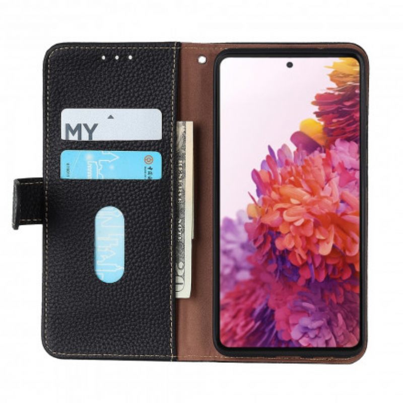 Flip Case Sony Xperia 1 III Litchi Nahka Khazneh