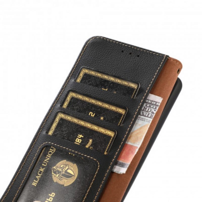 Kotelot Sony Xperia 1 III Faux Leather Khazneh Rfid