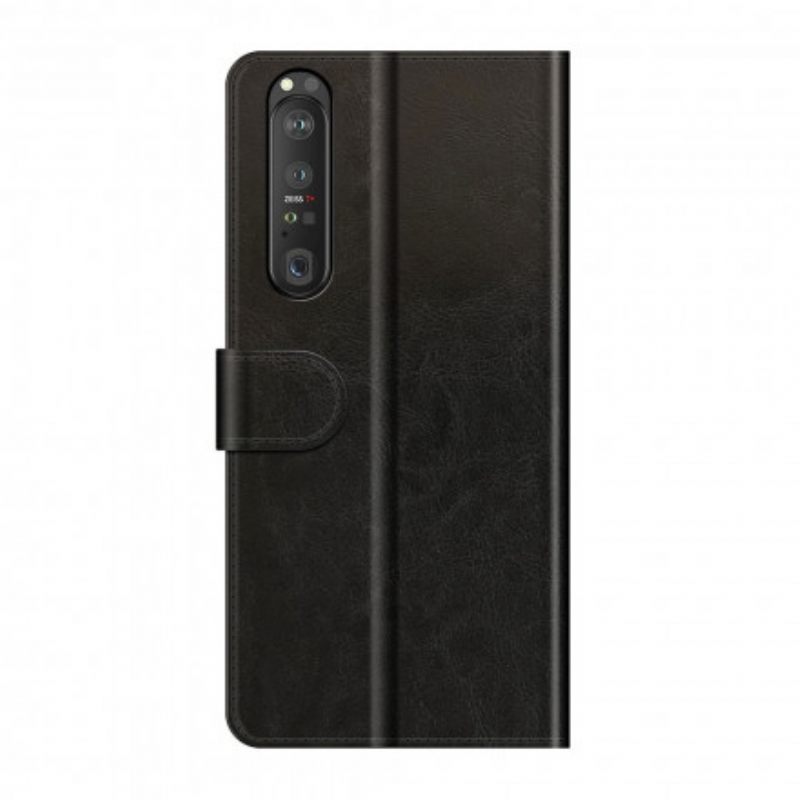 Kotelot Sony Xperia 1 III Faux Leather Ultra