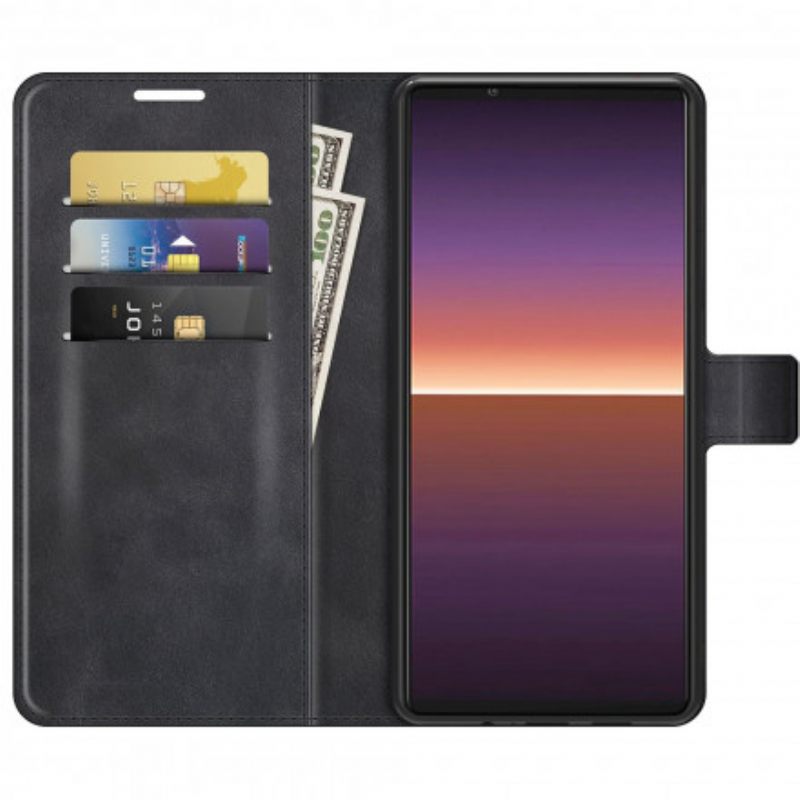 Kotelot Sony Xperia 1 III Slim Extreme Leather Effect