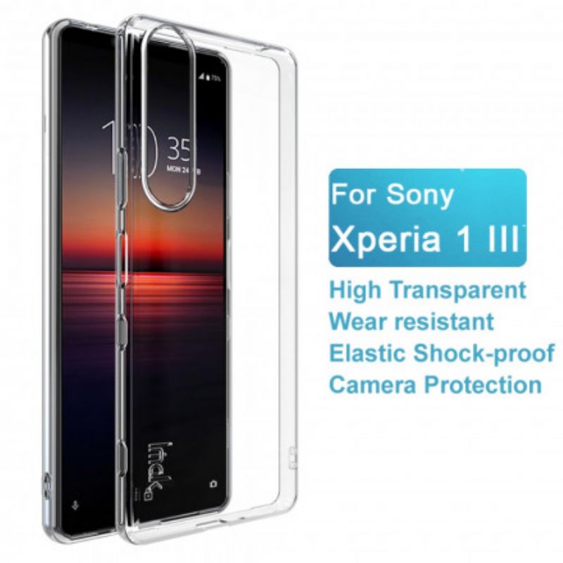 Kuori Sony Xperia 1 III Imak Läpinäkyvä