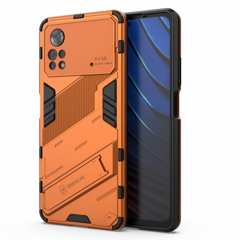 Case Poco X4 Pro 5G Irrotettava Kaksiasentoinen Handsfree-jalusta