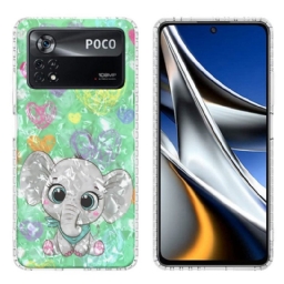 Case Poco X4 Pro 5G Tyylikäs Norsu