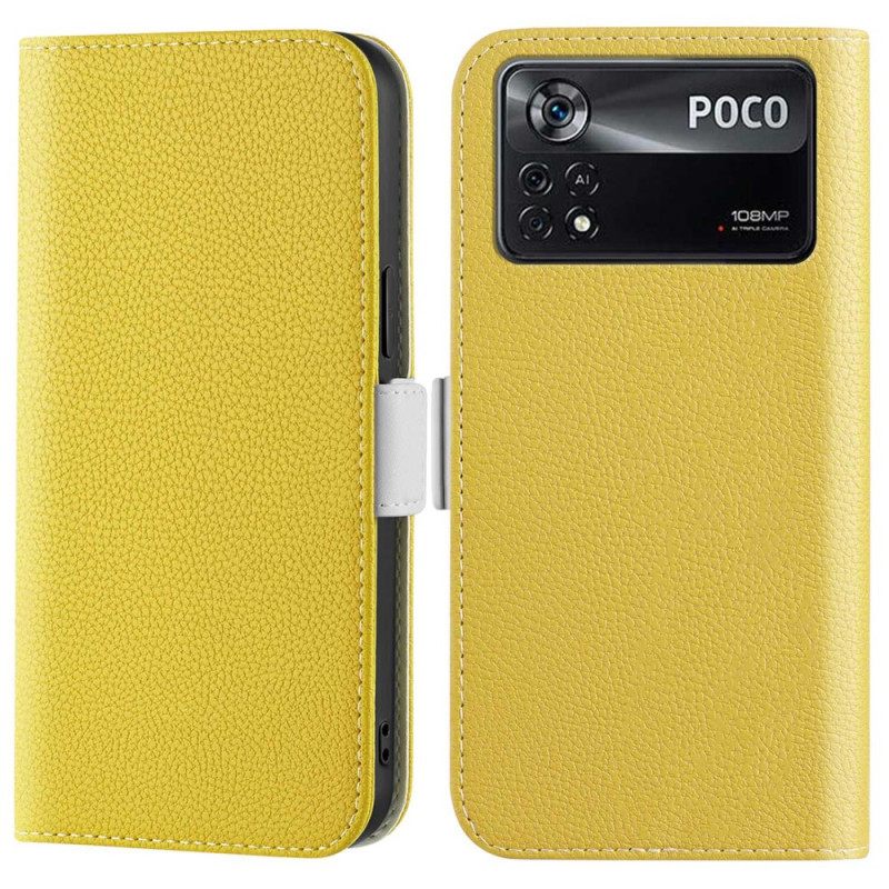 Kotelot Poco X4 Pro 5G Faux Leather Candy