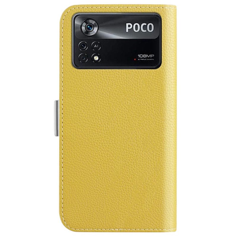 Kotelot Poco X4 Pro 5G Faux Leather Candy