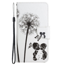 Kotelot Poco X4 Pro 5G Suojaketju Kuori Dandelions Love In Strap