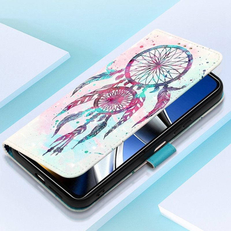 Kotelot Poco X4 Pro 5G Suojaketju Kuori Dream Catcher Hihnalla