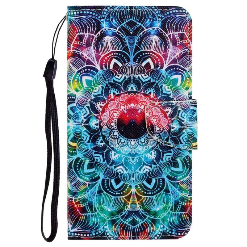 Kotelot Poco X4 Pro 5G Suojaketju Kuori Strappy Mandala