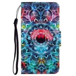 Kotelot Poco X4 Pro 5G Suojaketju Kuori Strappy Mandala