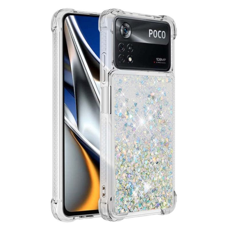 Kuori Poco X4 Pro 5G Desires Paljetteja