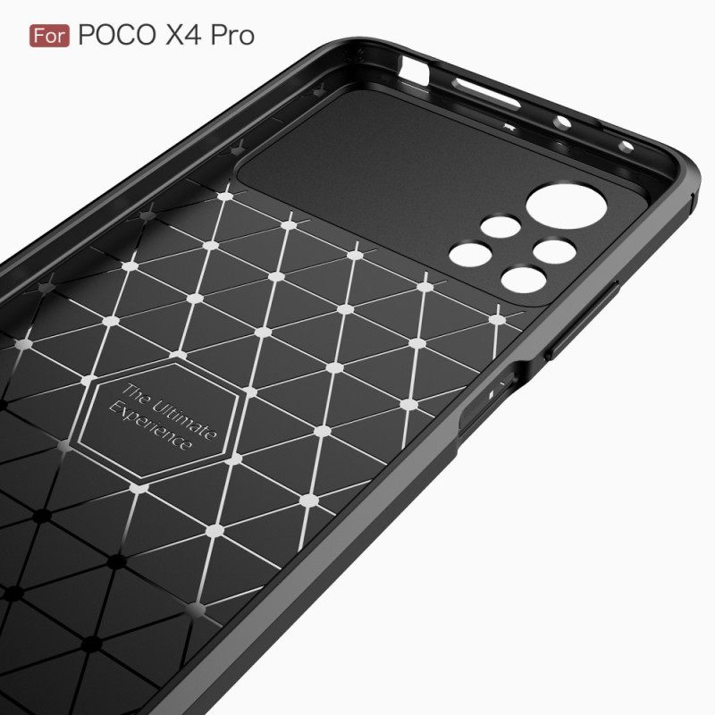 Kuori Poco X4 Pro 5G Harjattu Hiilikuitu