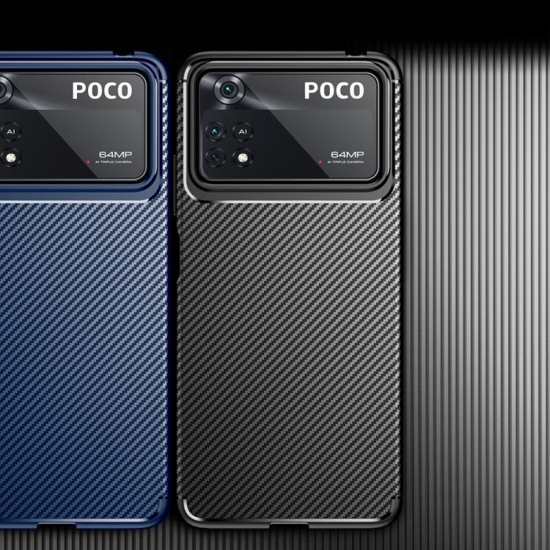 Kuori Poco X4 Pro 5G Joustava Hiilikuitu